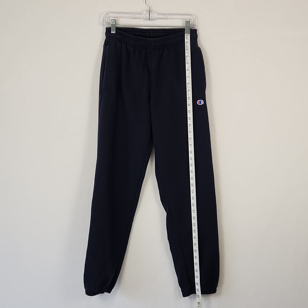 Champion Sweatpants Men's M Navy Blue Elastic Waist Joggers - Picture 10 of 14
